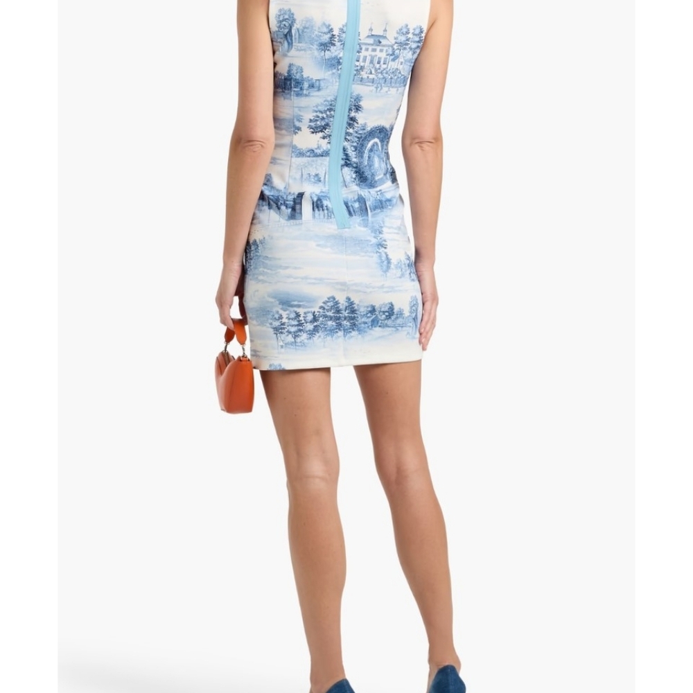 New With Tags Alice + Olivia Wynell Mini Dress in Chateau Size 2 - Picture 2 of 5